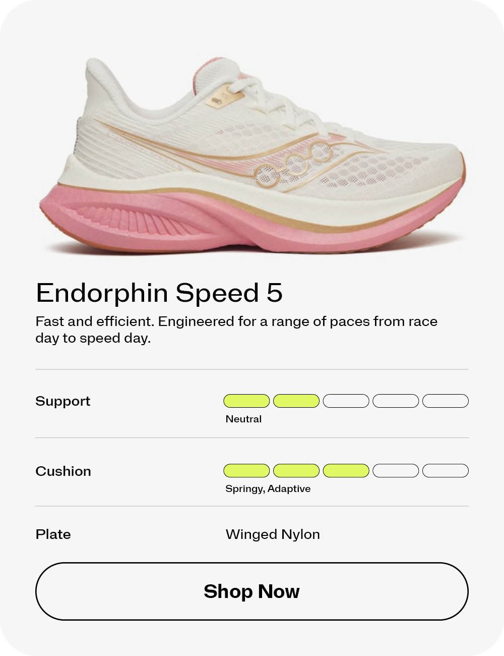 Endorphin Speed 5