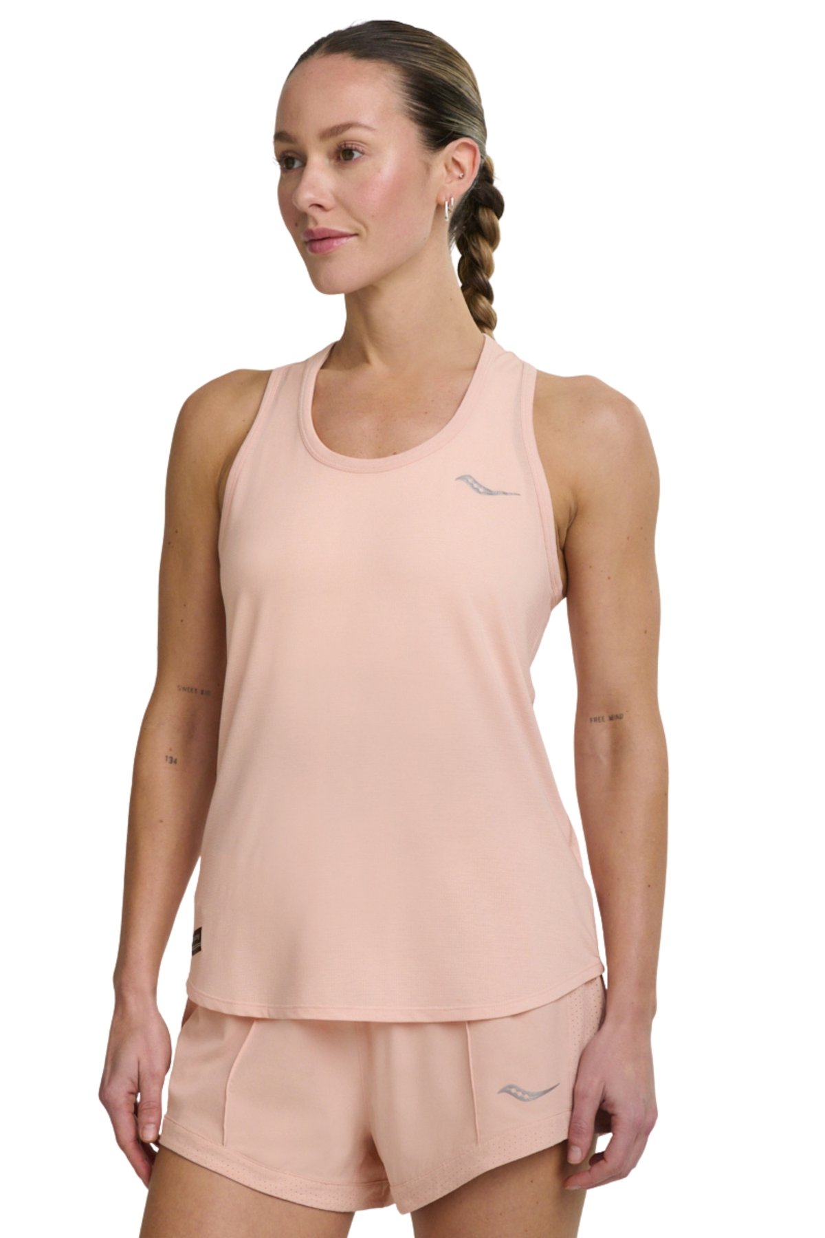 Stopwatch Singlet Cameo Heather