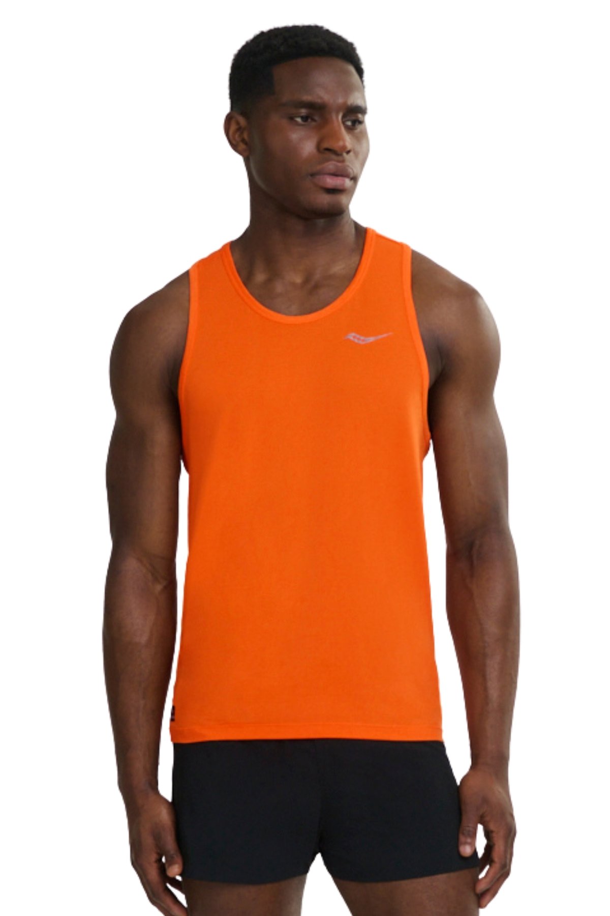 Stopwatch Singlet Fire Heather