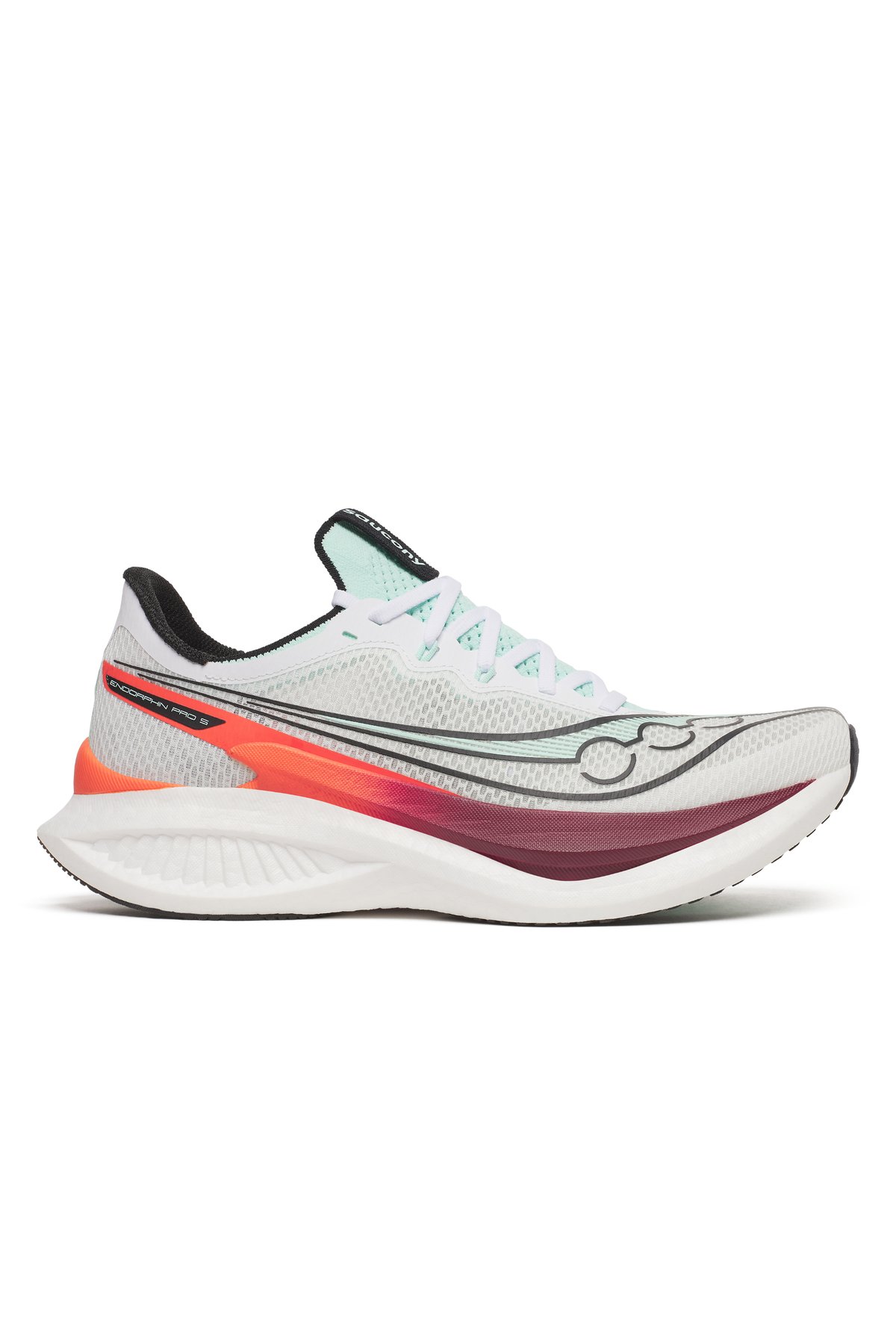 Saucony Endorphin Pro 5 Mens Running Marathon White Crimson S21064-172 Size 10 Saucony Endorphin Pro 5 Men main image 4