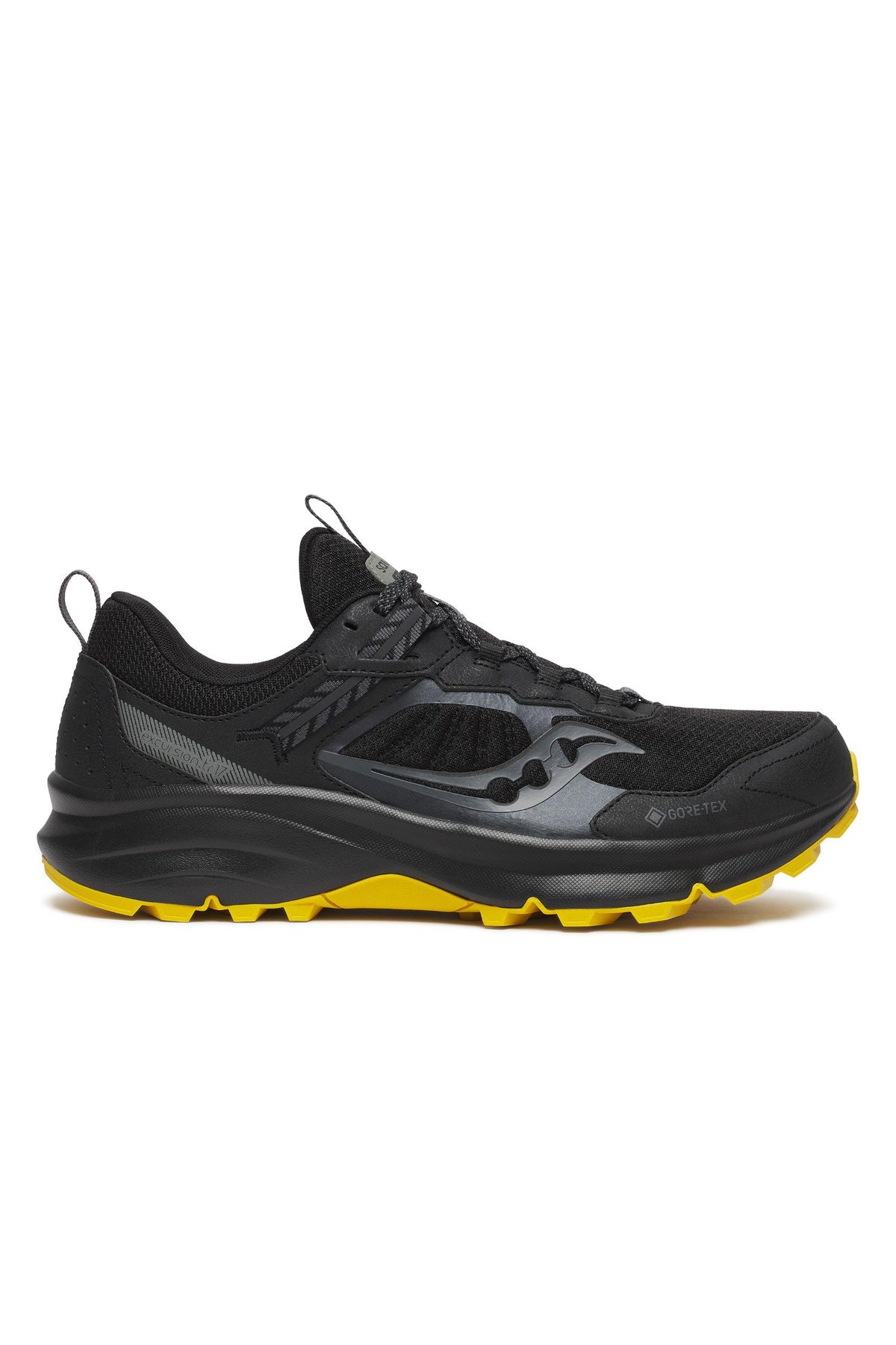 Men's Excursion 17 Gore-tex Trail Running Shoes in Black/Oak | Men's ...