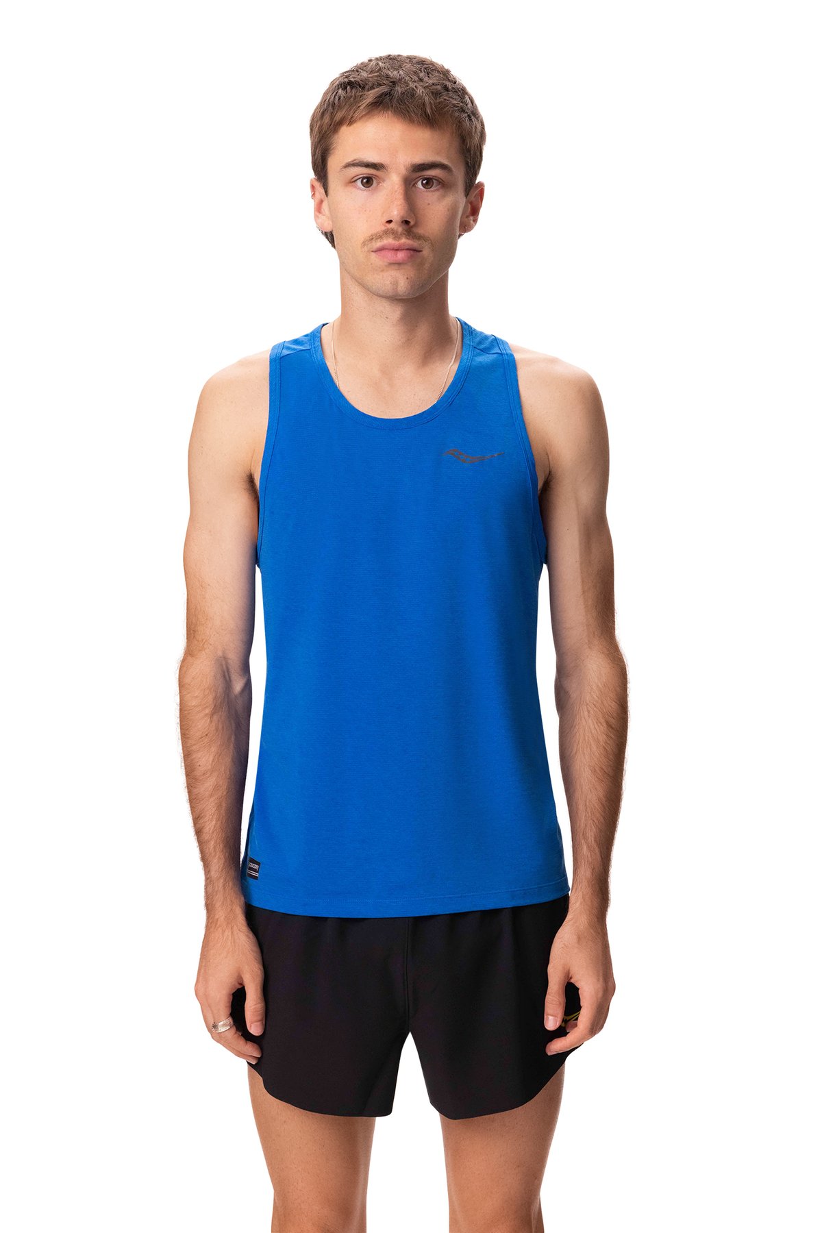 Stopwatch Singlet Skydiver Heather