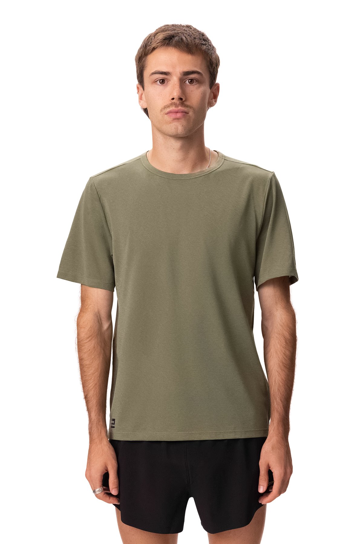 Stopwatch Short Sleeve Olivine Heather