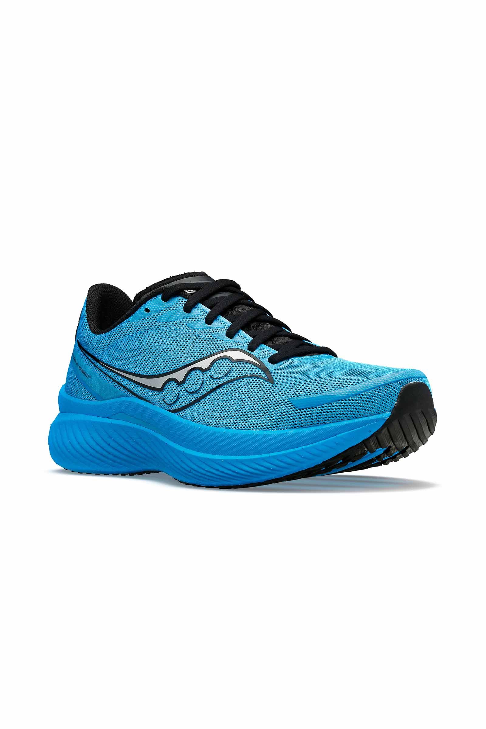 Women's Endorphin Speed 3 Echo Viziblue Running Shoe Angle