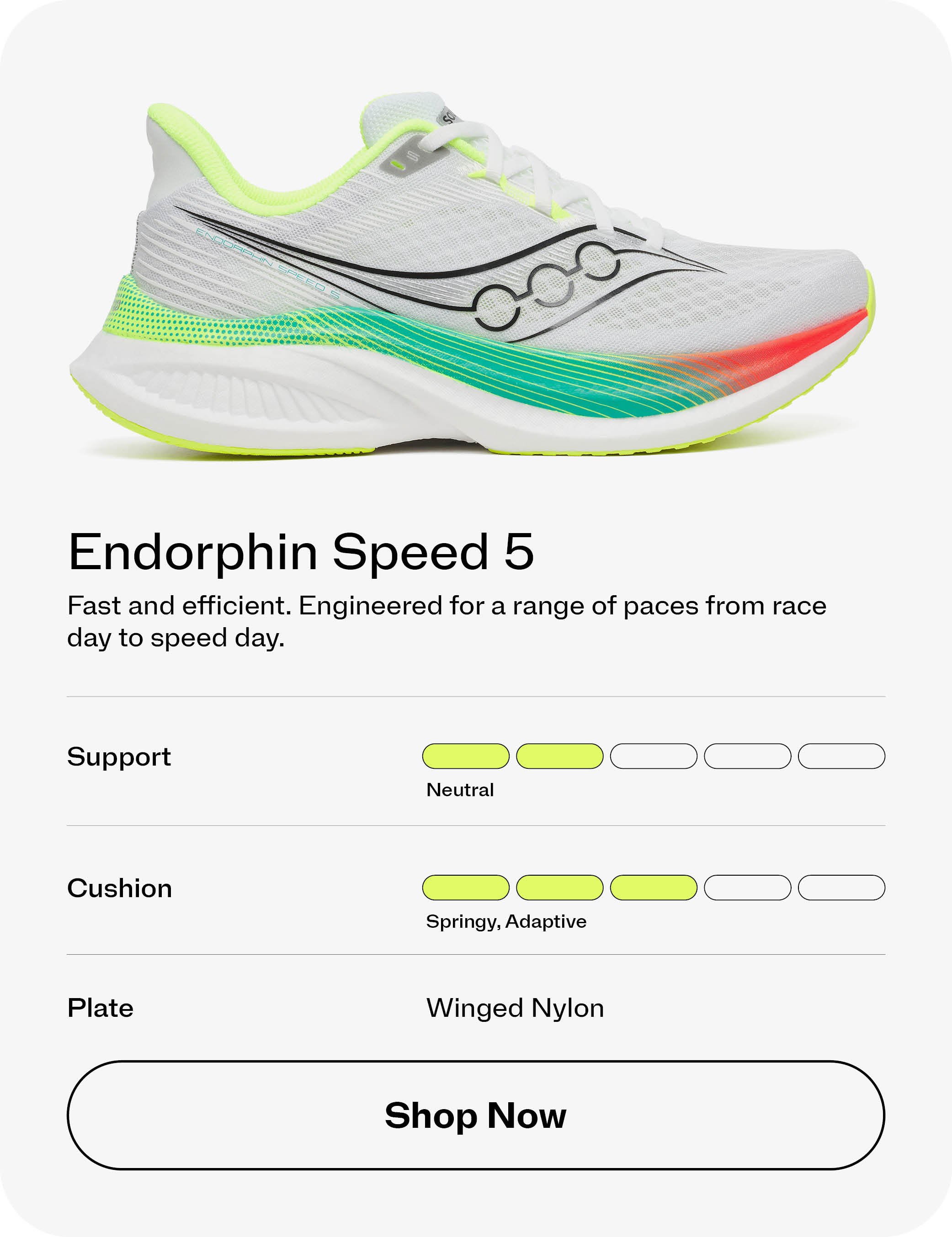Endorphin Speed 5