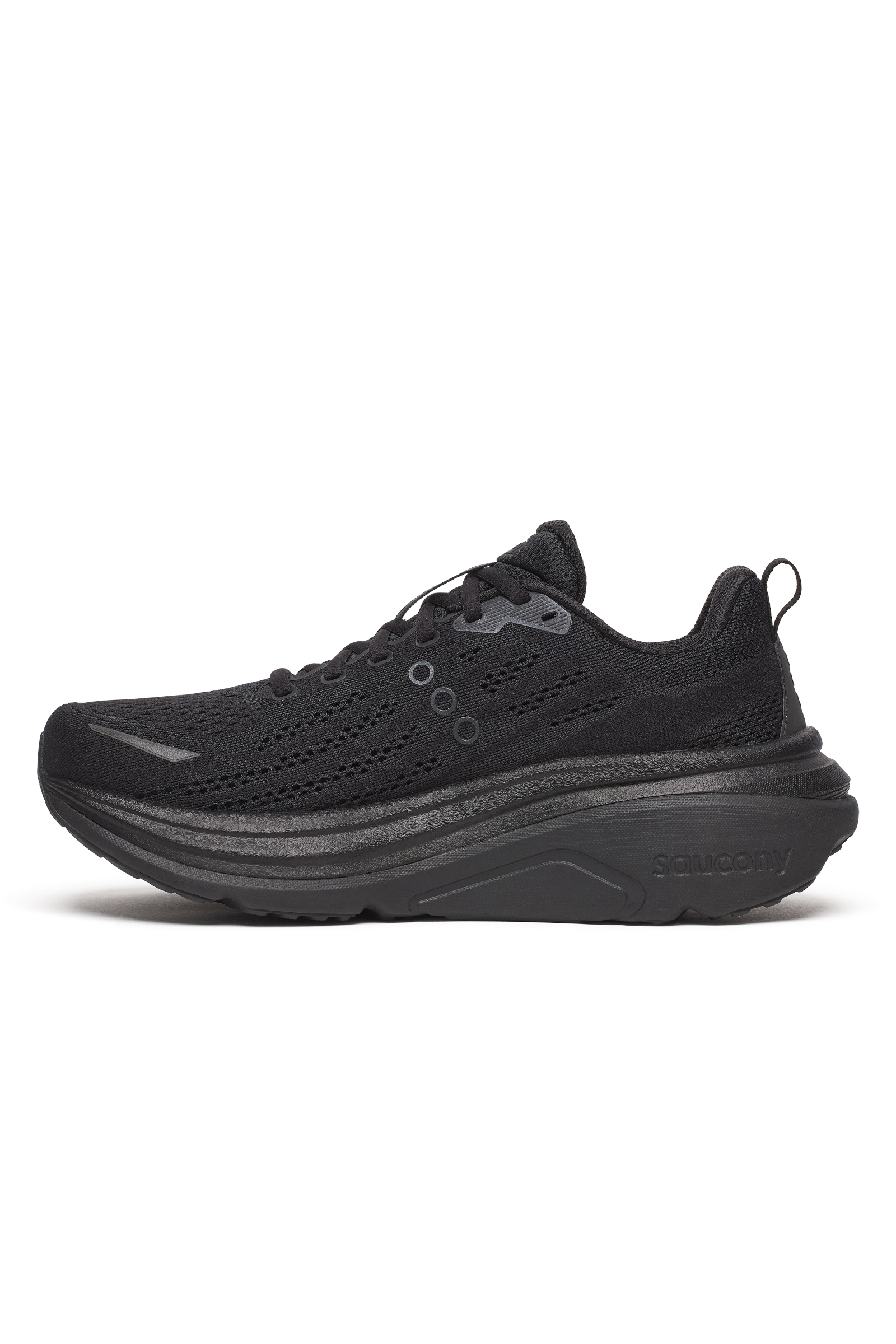 Men's Hurricane 25 Shoe in Triple Black | Men's Daily Running