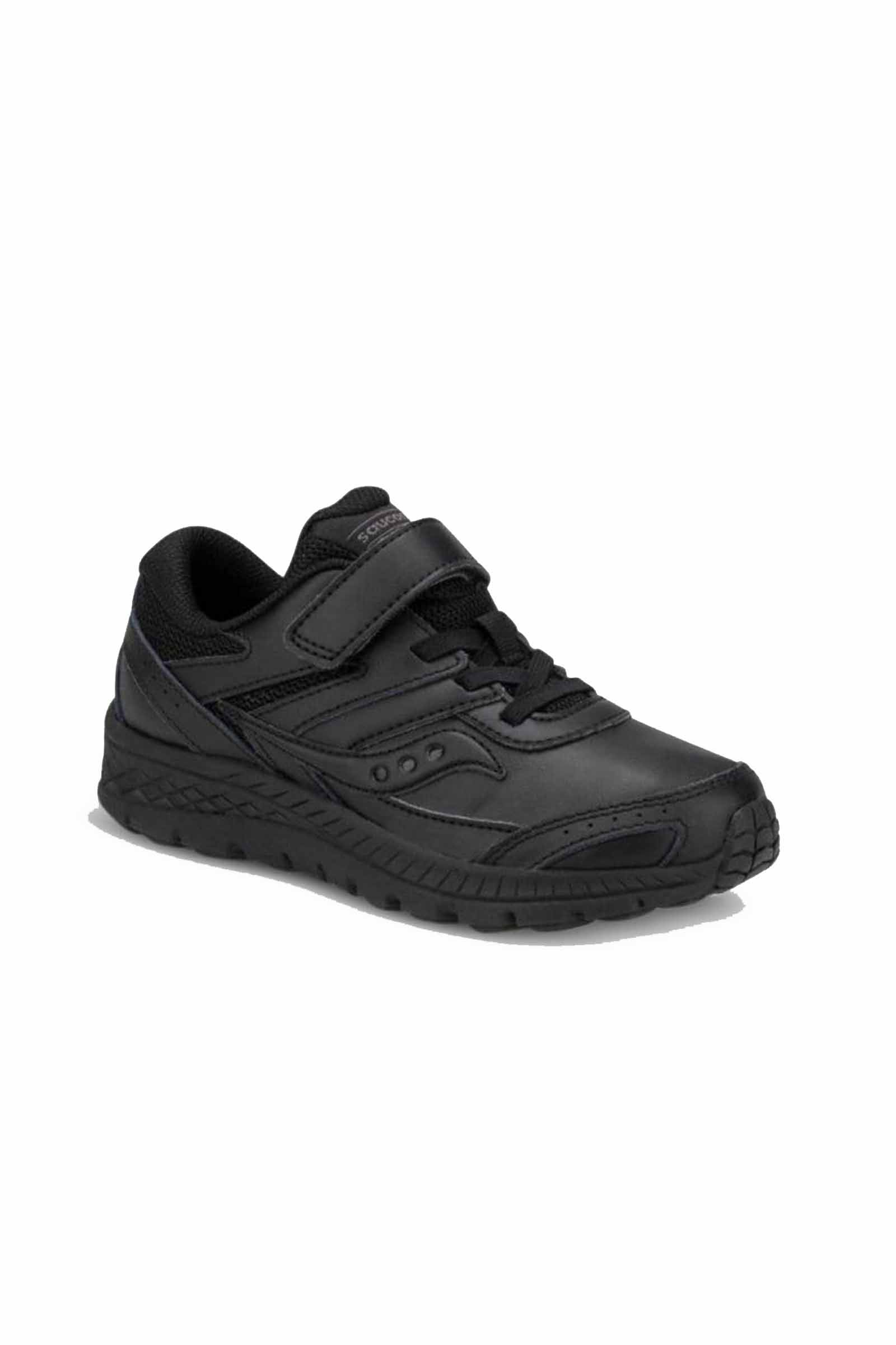 Kids Cohesion 13 Black Shoe Kids Shoes for School Saucony