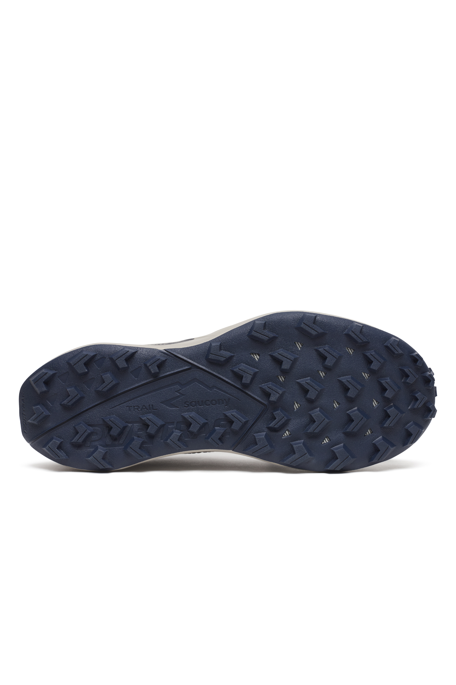NEW SAUCONY men\'s peregrine 15 traill shoes in cinder/navy bleu Saucony Men main image 2