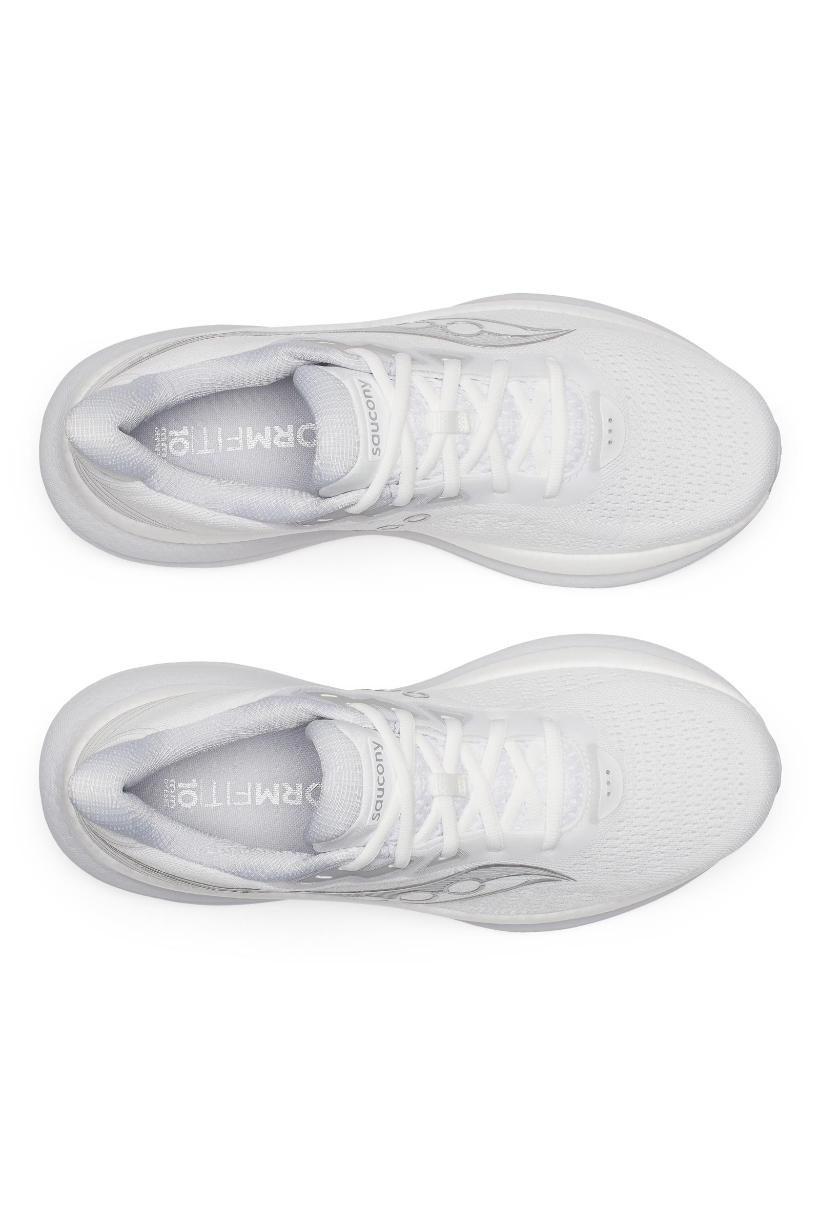 NEW SAUCONY men\'s triumph 23 shoes in white/cloud Road Trail Run: Saucony Triumph 23 Review: Soft and Fun to  main image 4