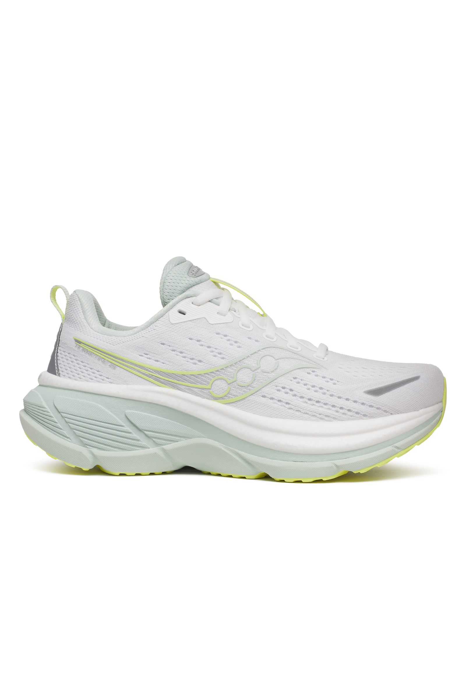 (取寄) サッカニー レディース ハリケーン 25 Saucony women Hurricane 25 White/Mist Women's Hurricane 25 in White Mist | Women's Daily Running Shoes