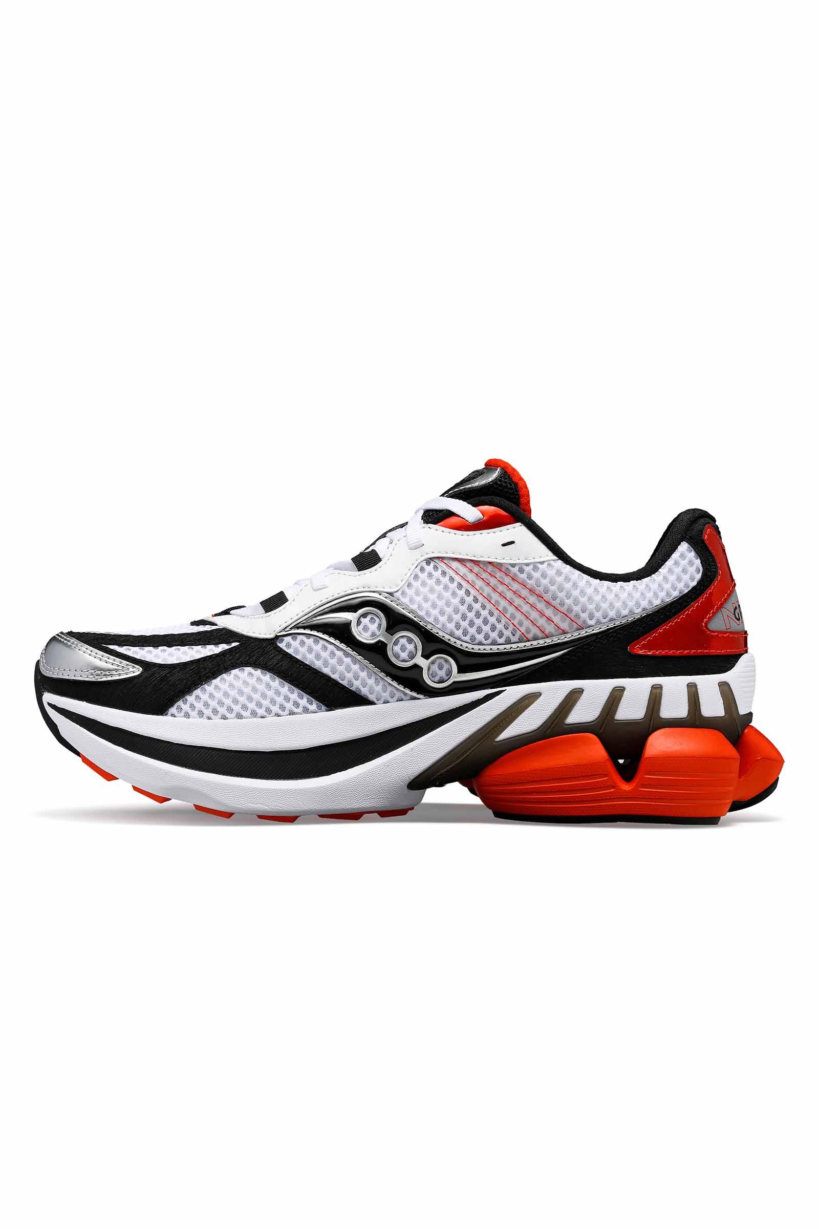 Saucony Red And White Running Shoes Peregrine 14 ST Trail Running