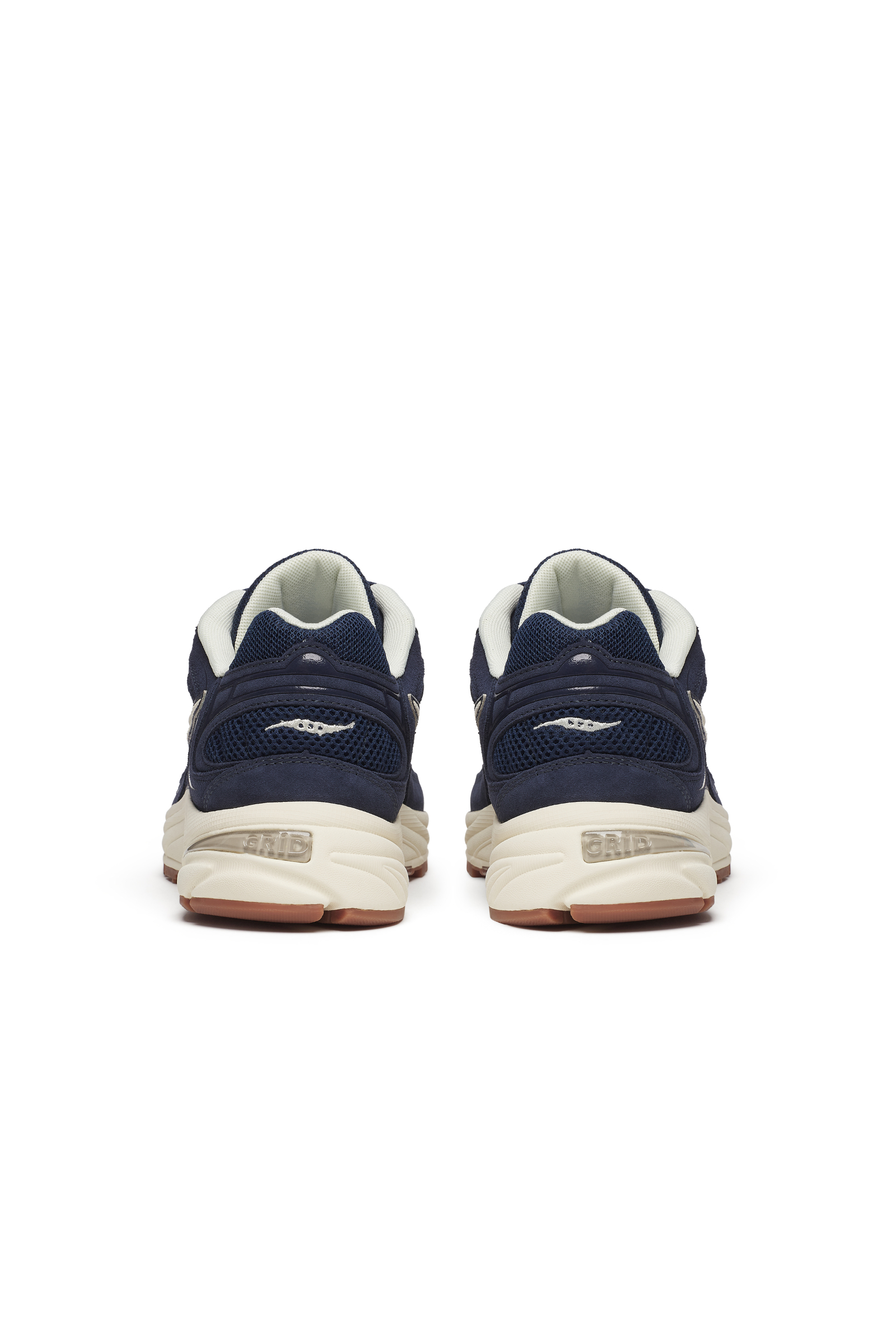 Unisex Grid Jazz 9 in Navy Off White | Unisex Lifestyle Shoes
