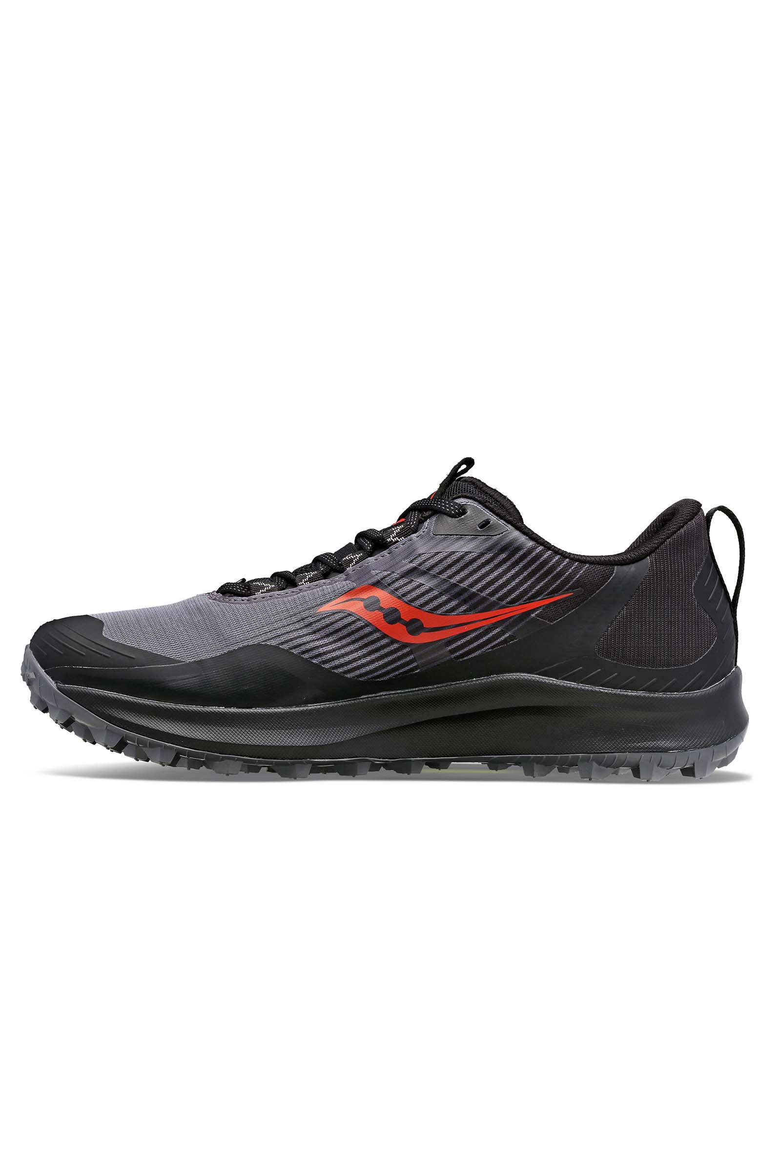 Men's Peregrine 12 (GoreTex Waterproof) Black Charcoal Trail Running