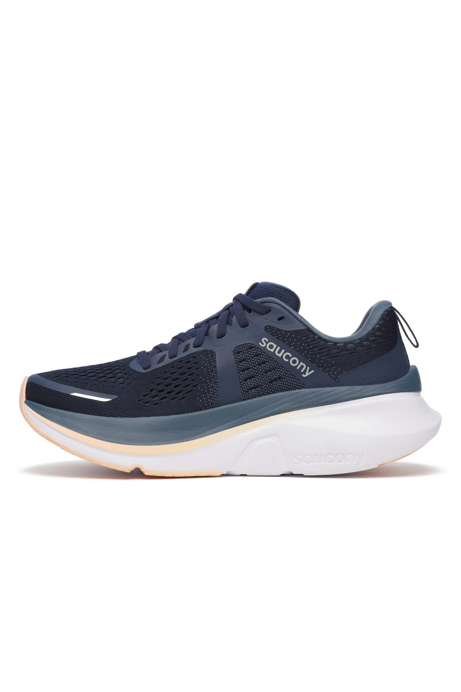 Women's Guide 18 Supportive Running Shoe in Navy/Apricot | Women's