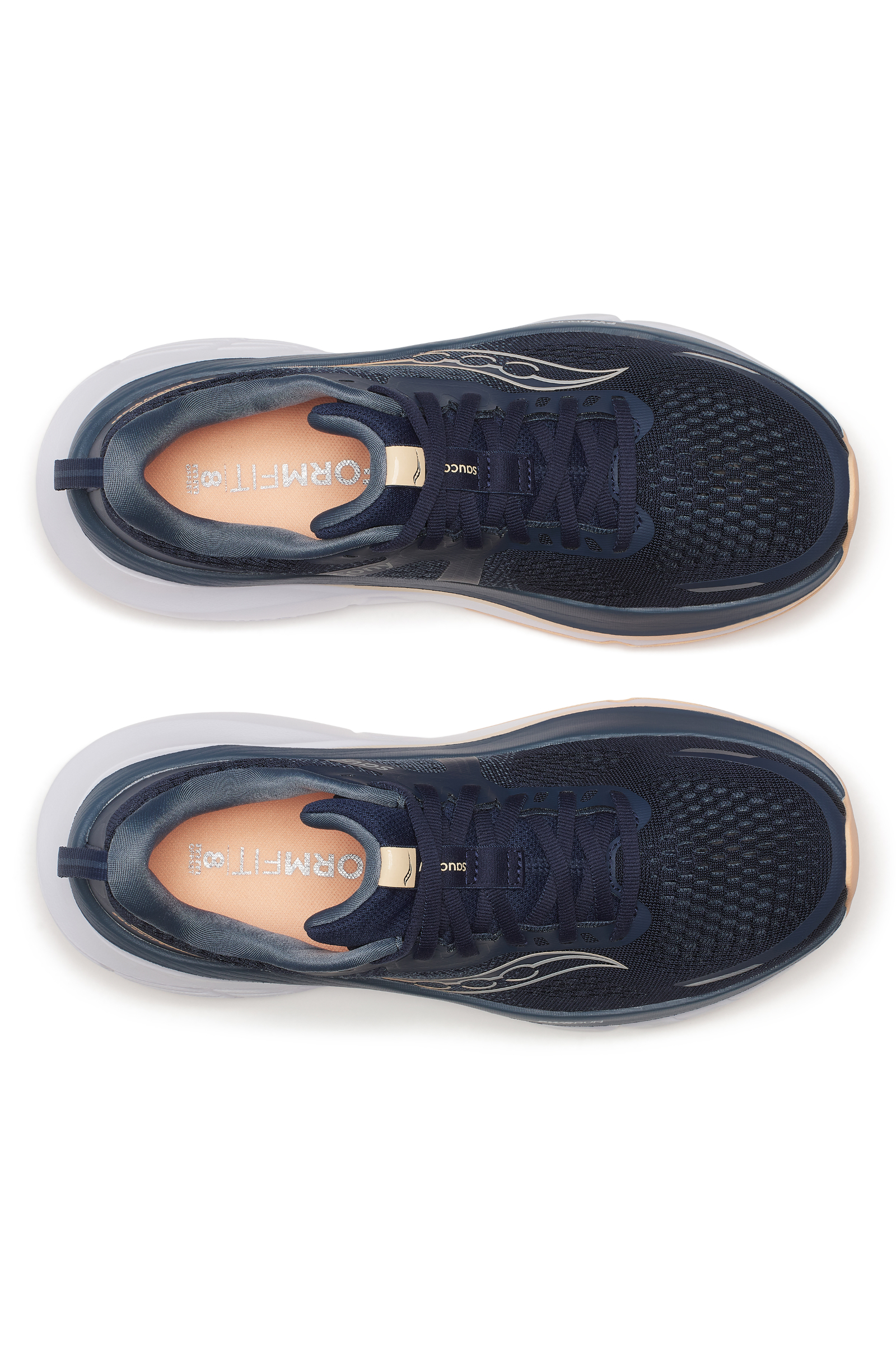 Women's Guide 18 Supportive Running Shoe in Navy/Apricot | Women's