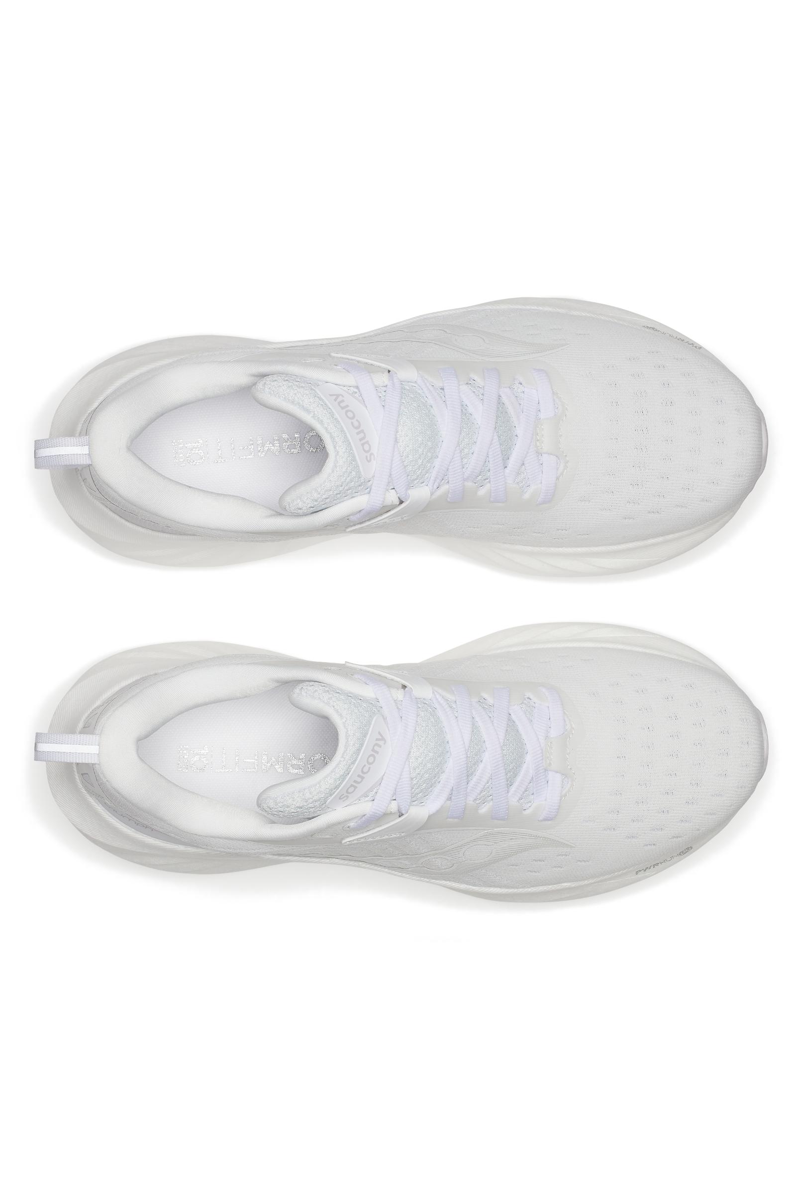 Chaussures De Running Saucony TRIUMPH 22 Pour Femme, Couleur Vanille Blanche - Neuf Avec Emballage