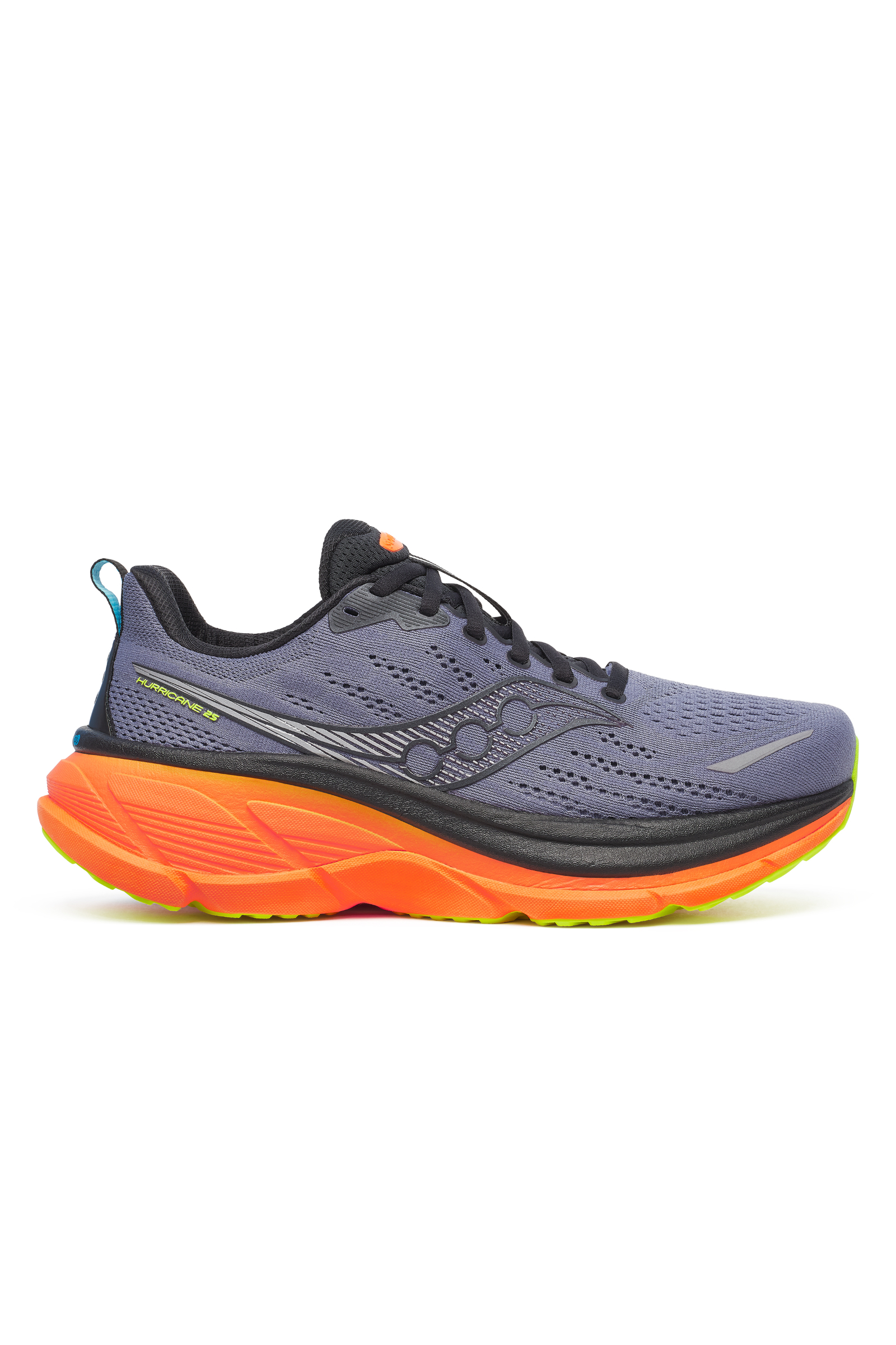 Men's Hurricane 25 Shoe in Triple Black | Men's Daily Running
